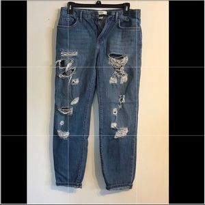 Forever 21 Boyfriend Jeans Sz 27